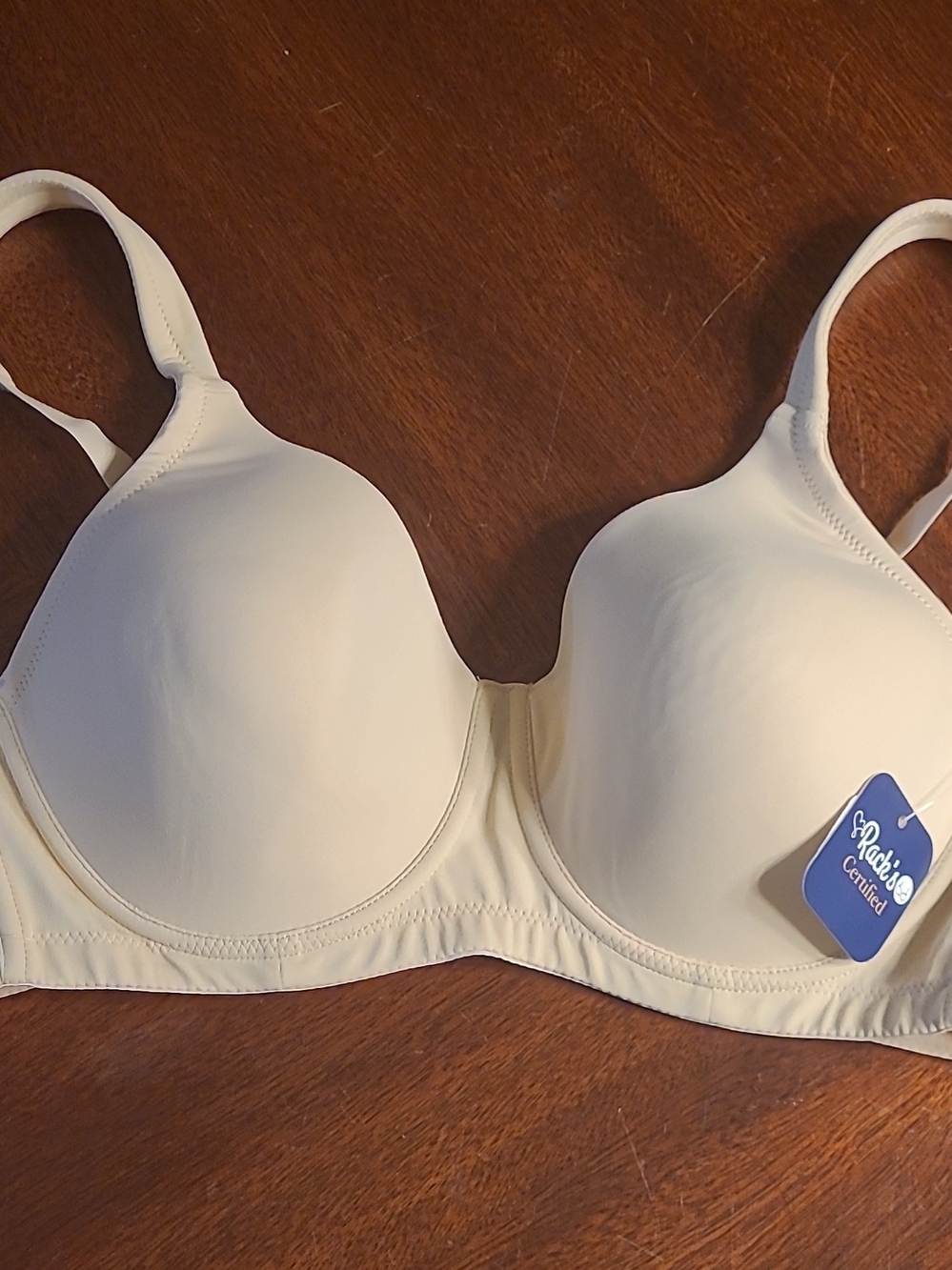 Leading Lady Brigitte Full Coverage Underwire Smooth Light Beige T-Shirt Bra 40B
